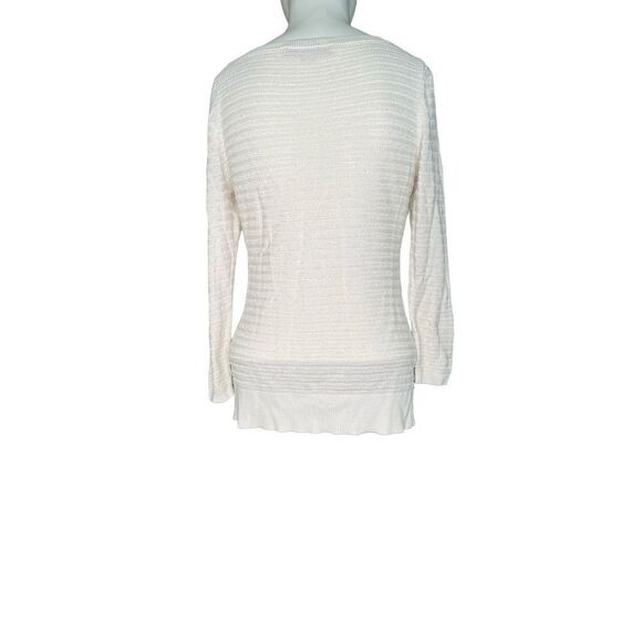 3/$15 or 5/$20 Loft size XS lightweight pullover 3/4 sleeve sweater - Picture 3 of 8